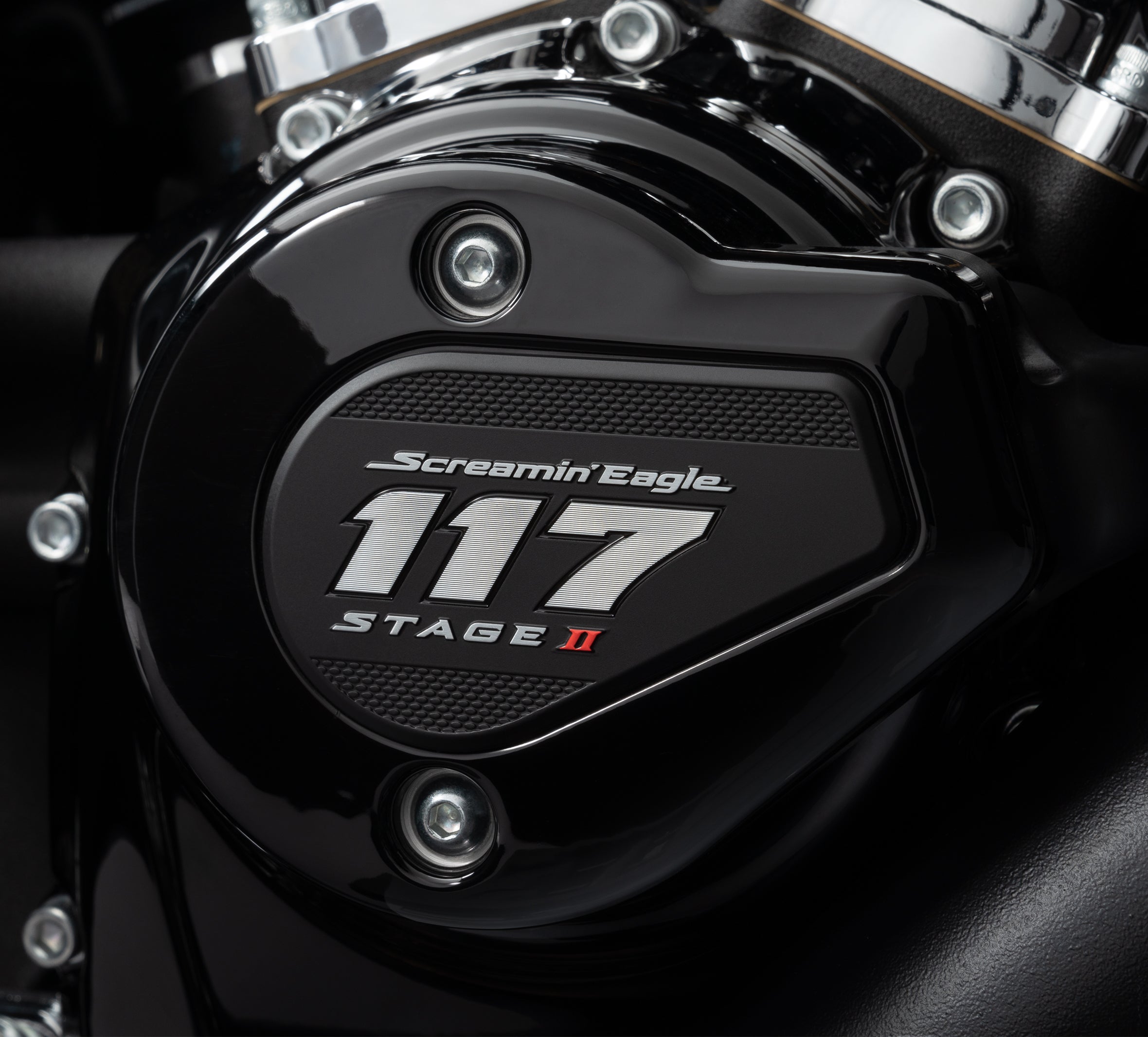 Screamin' Eagle Timer Cover Medallion – Stage II 117ci