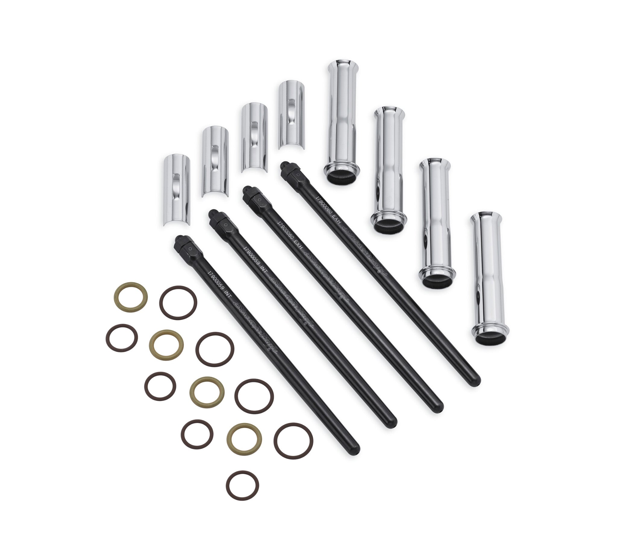Screamin' Eagle Premium Tapered Quick-Install Adjustable Pushrods