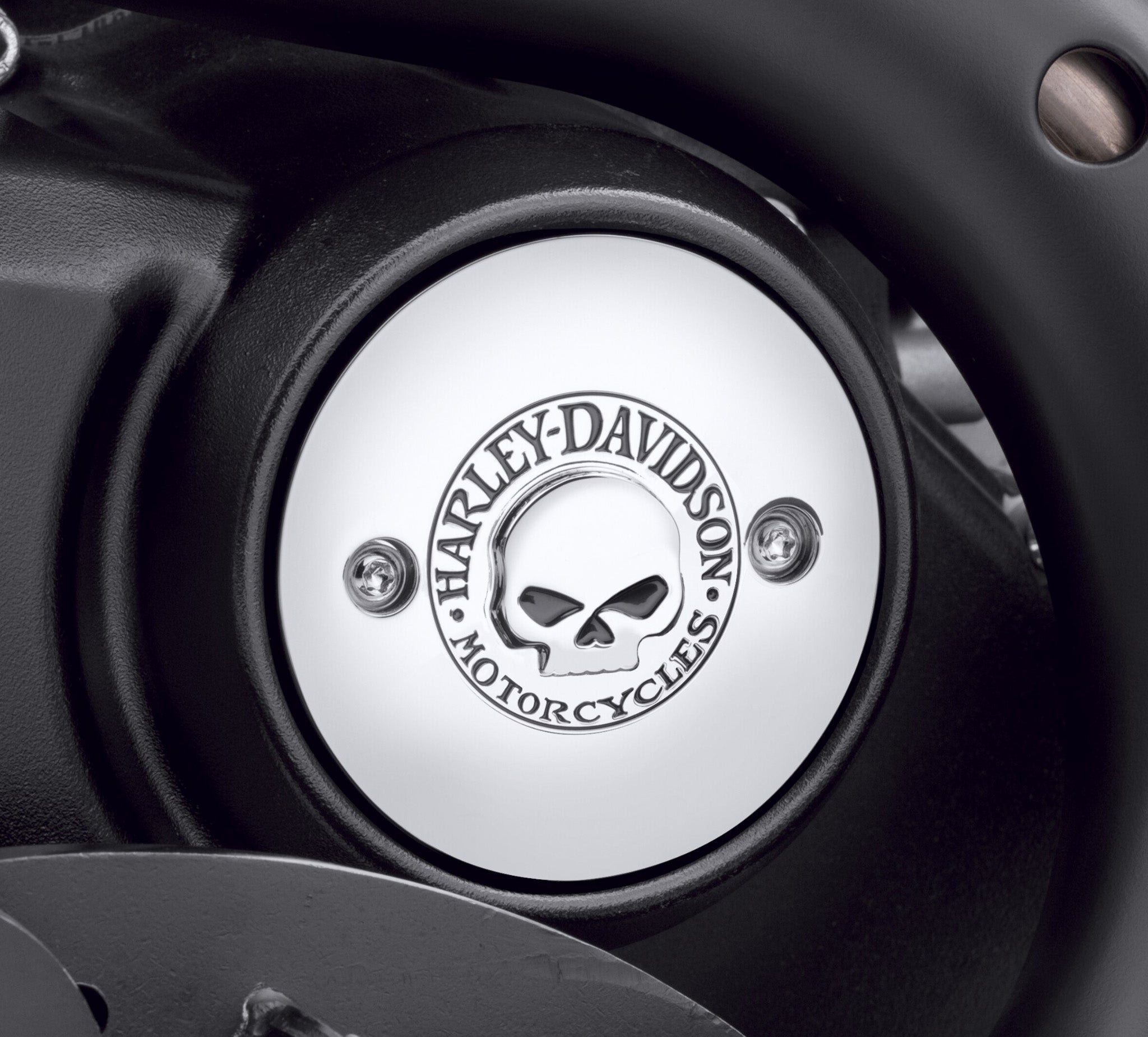 Willie G Skull Right Side Medallion
