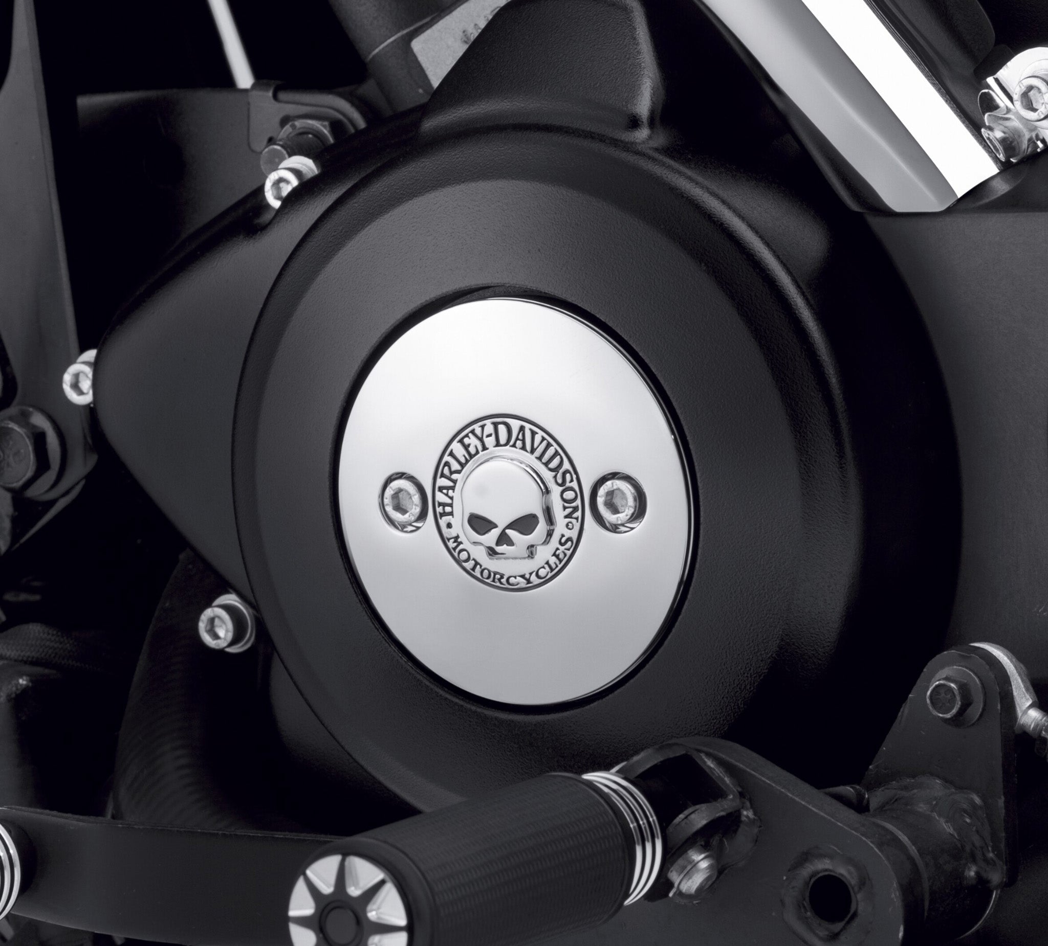 Willie G Skull Left Side Medallion