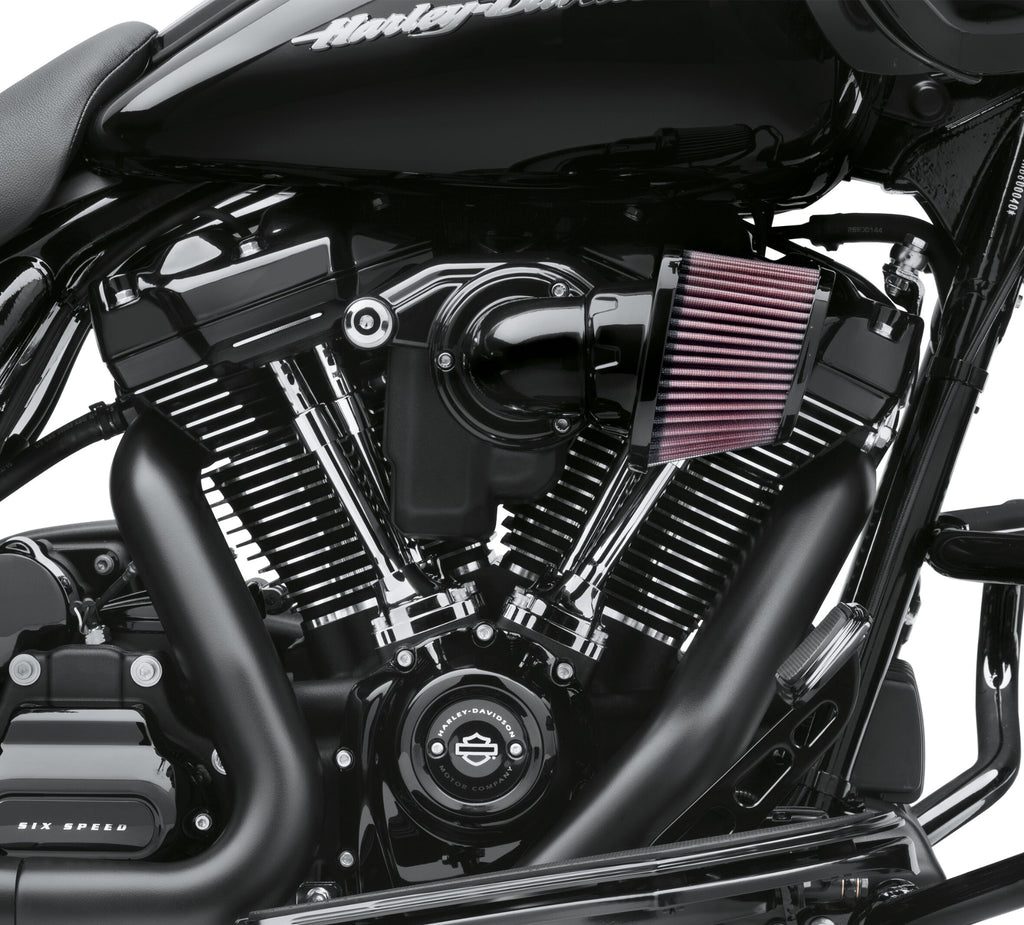 Milwaukee-Eight Gloss Black Upper Rocker Box Cover