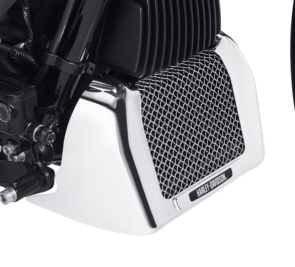 Oil Cooler Cover - Chrome