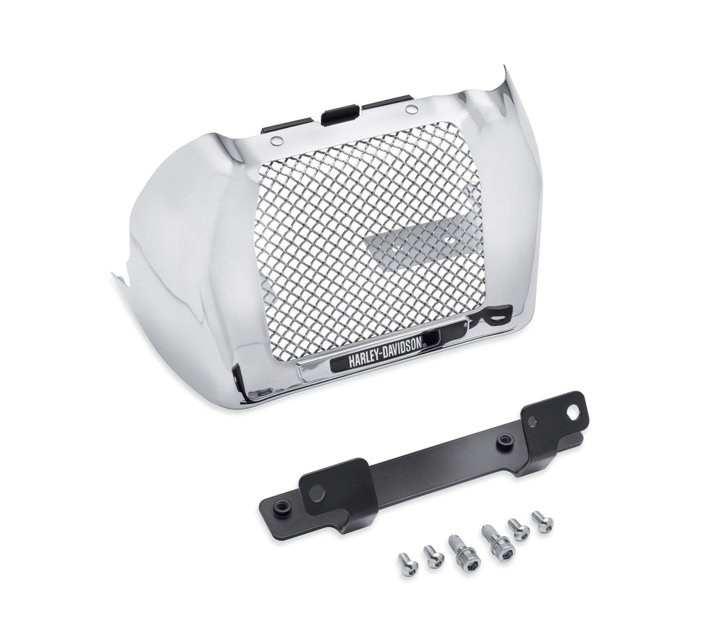 Oil Cooler Cover - Chrome
