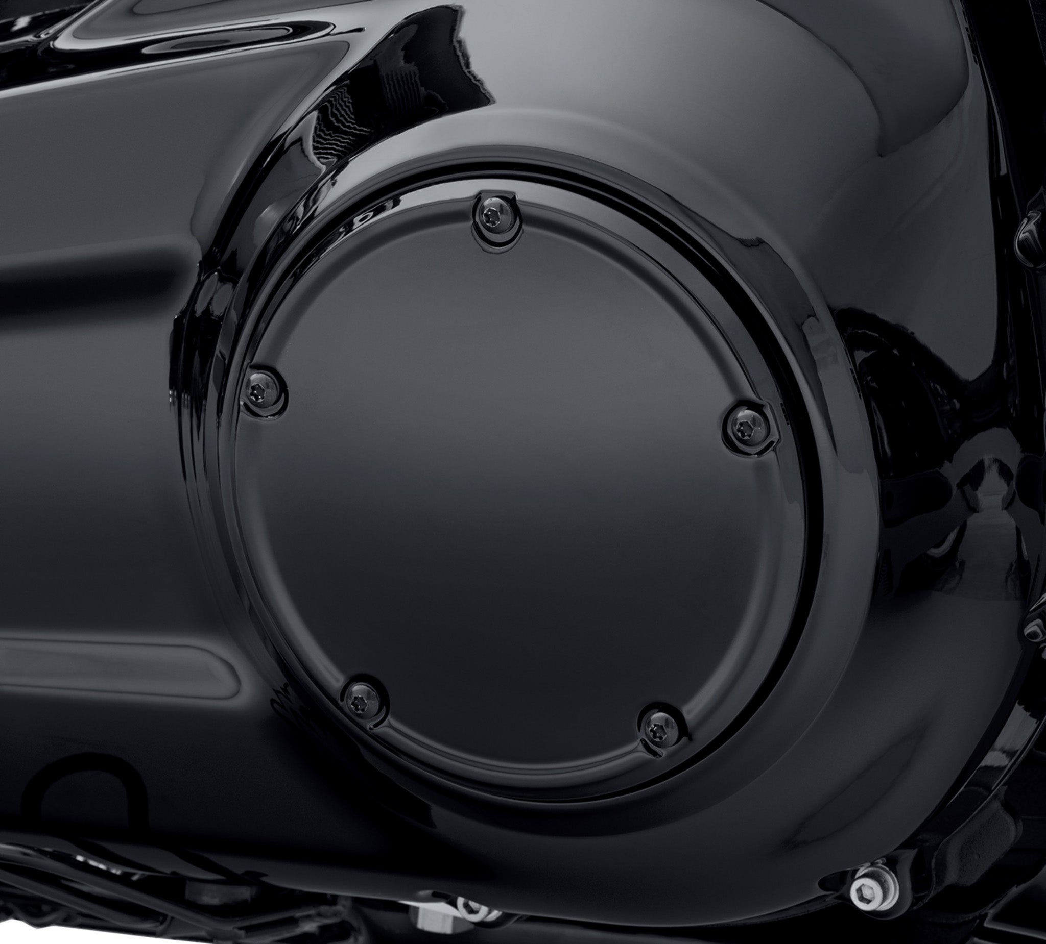 Gloss Black Narrow-Profile Derby Cover