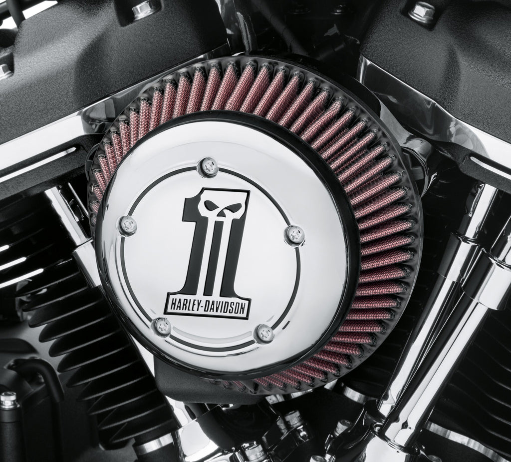 Number One Skull Air Cleaner Trim