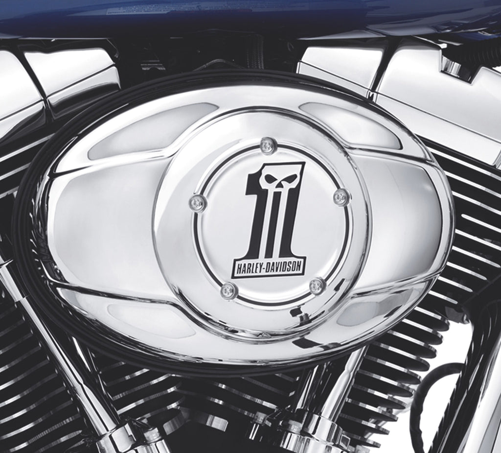 Number One Skull Air Cleaner Trim