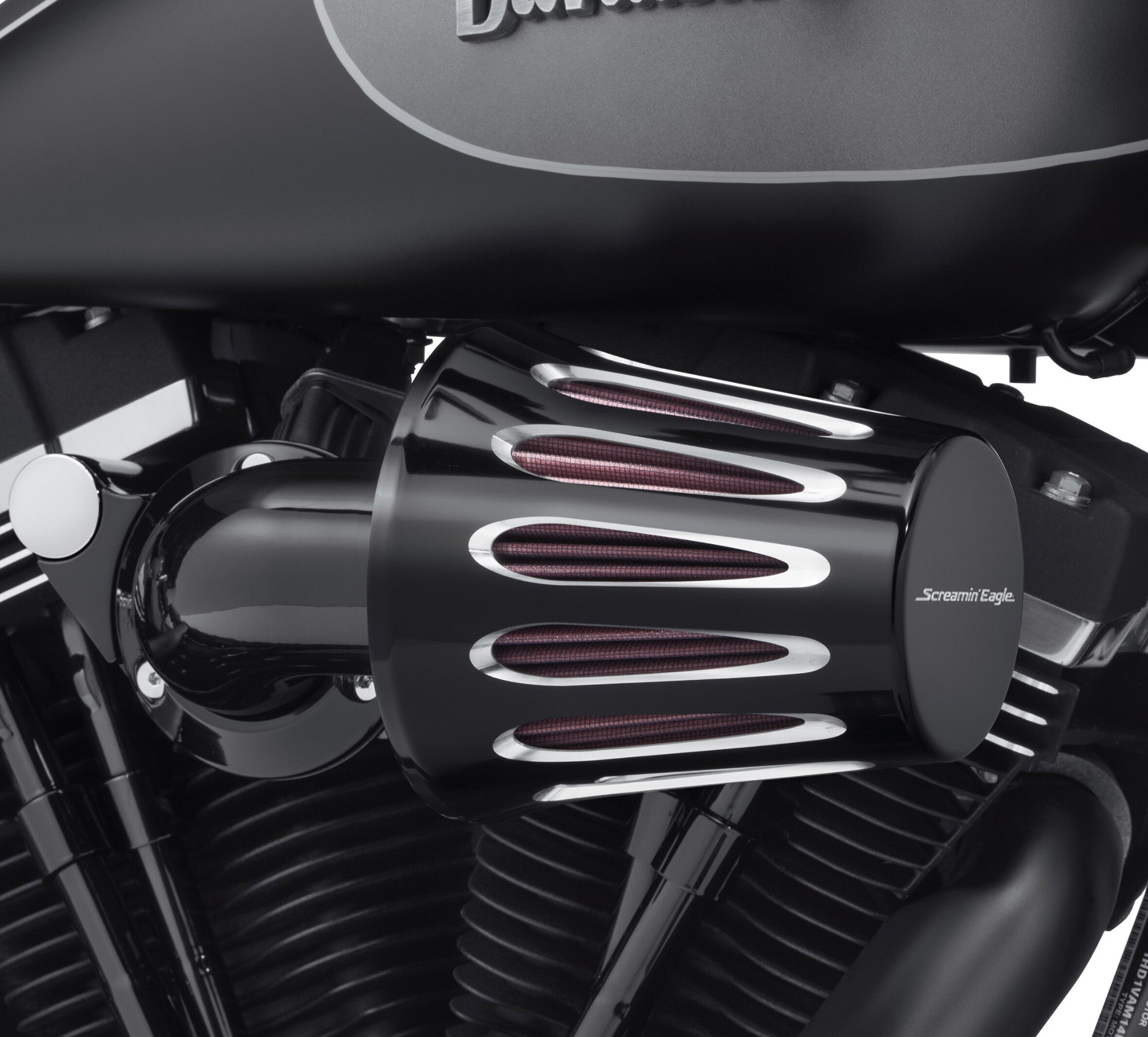 Screamin' Eagle Teardrop Heavy Breather Filter Cover