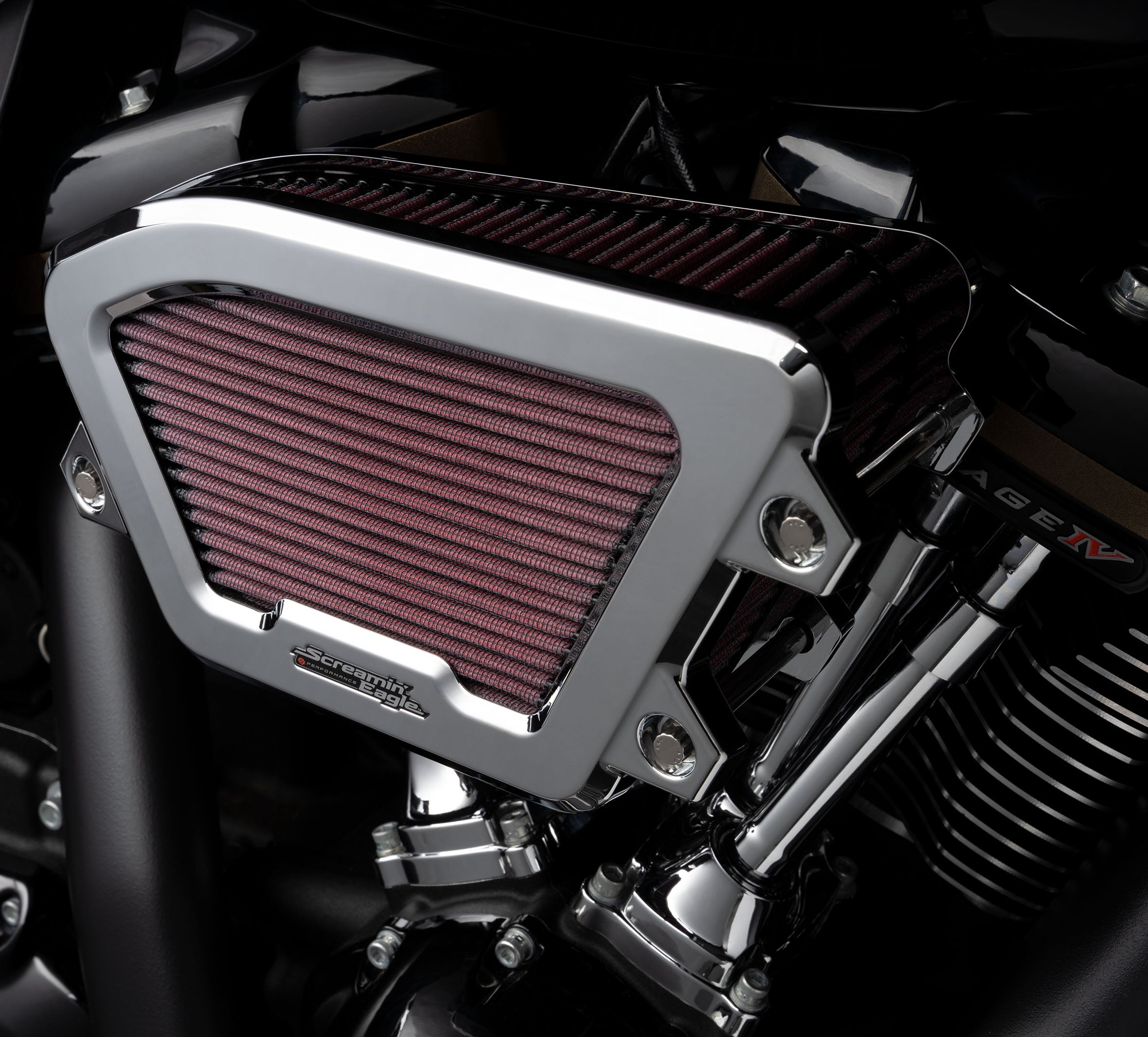 Screamin' Eagle Air Cleaner - Extreme Wedge