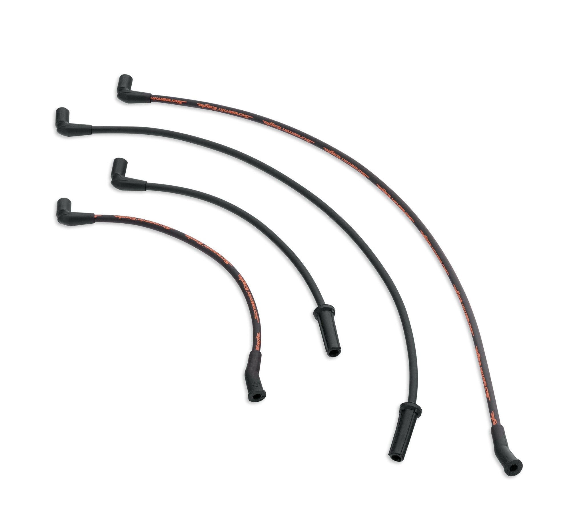 Screamin' Eagle 10MM Phat Spark Plug Wires - Black