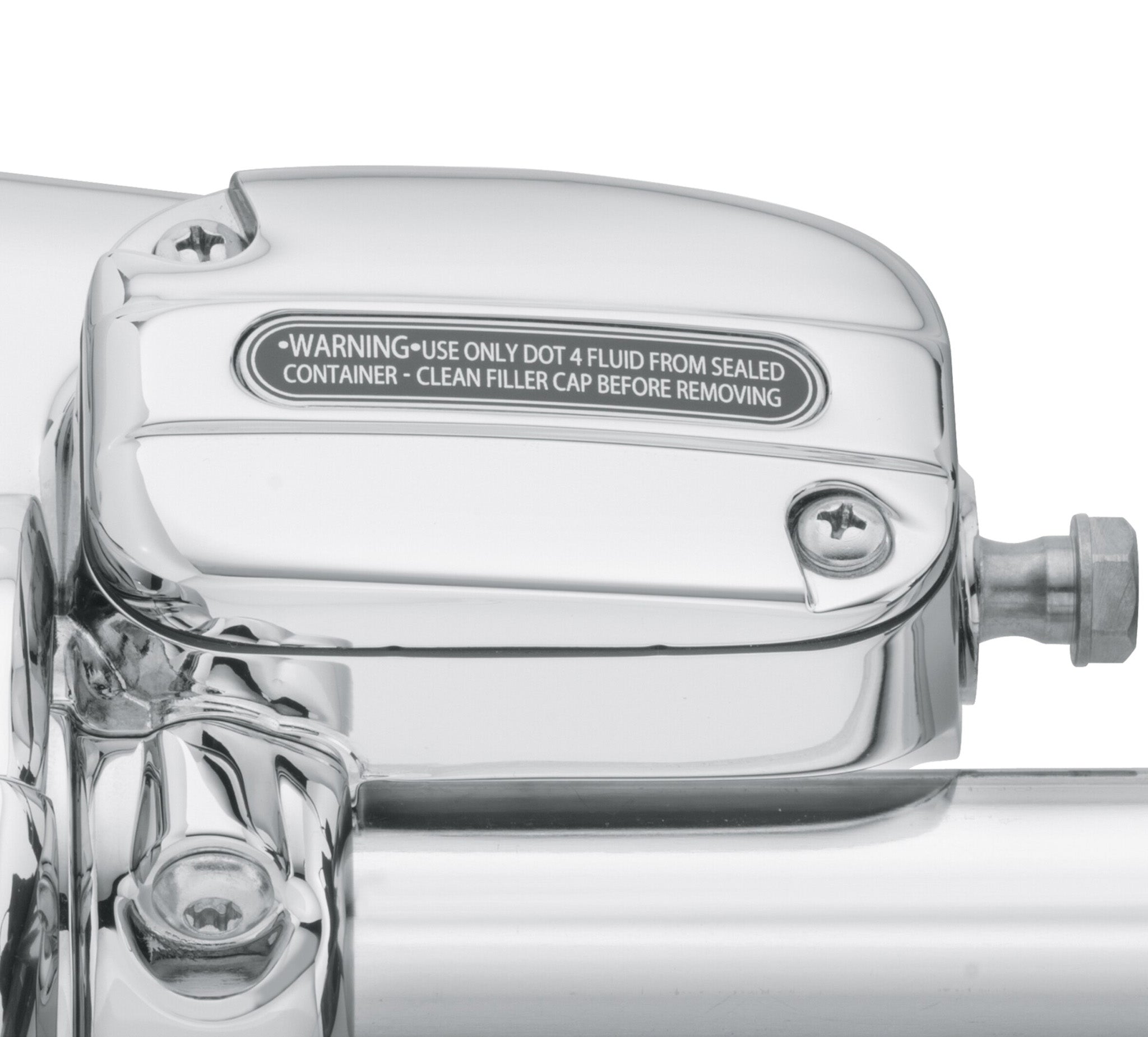 Chrome Front Clutch Master Cylinder Cover