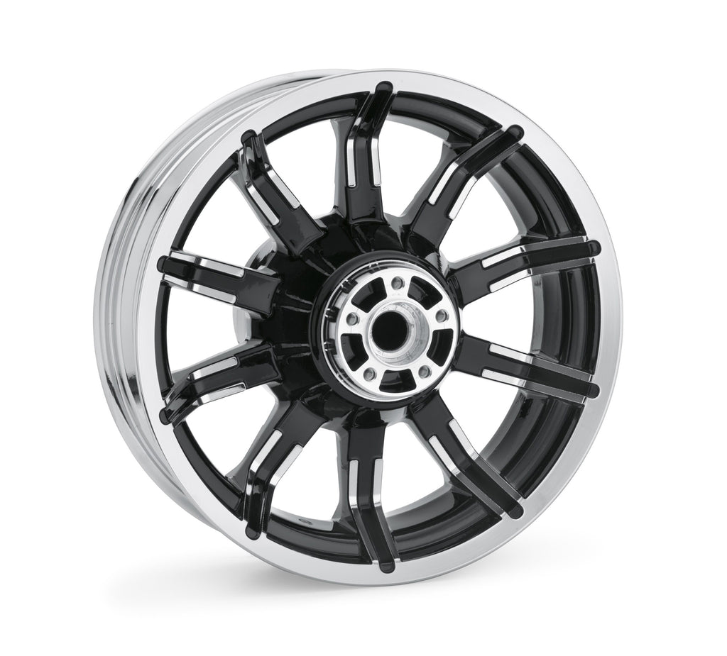 Impeller 16 in. Rear Wheel - Contrast Chrome