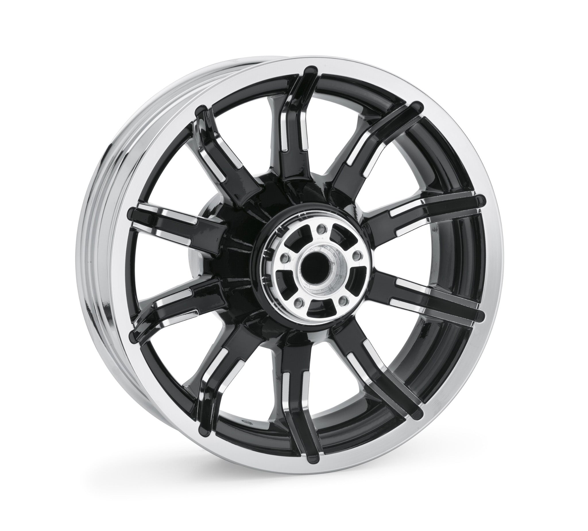 Impeller 16 in. Rear Wheel - Contrast Chrome