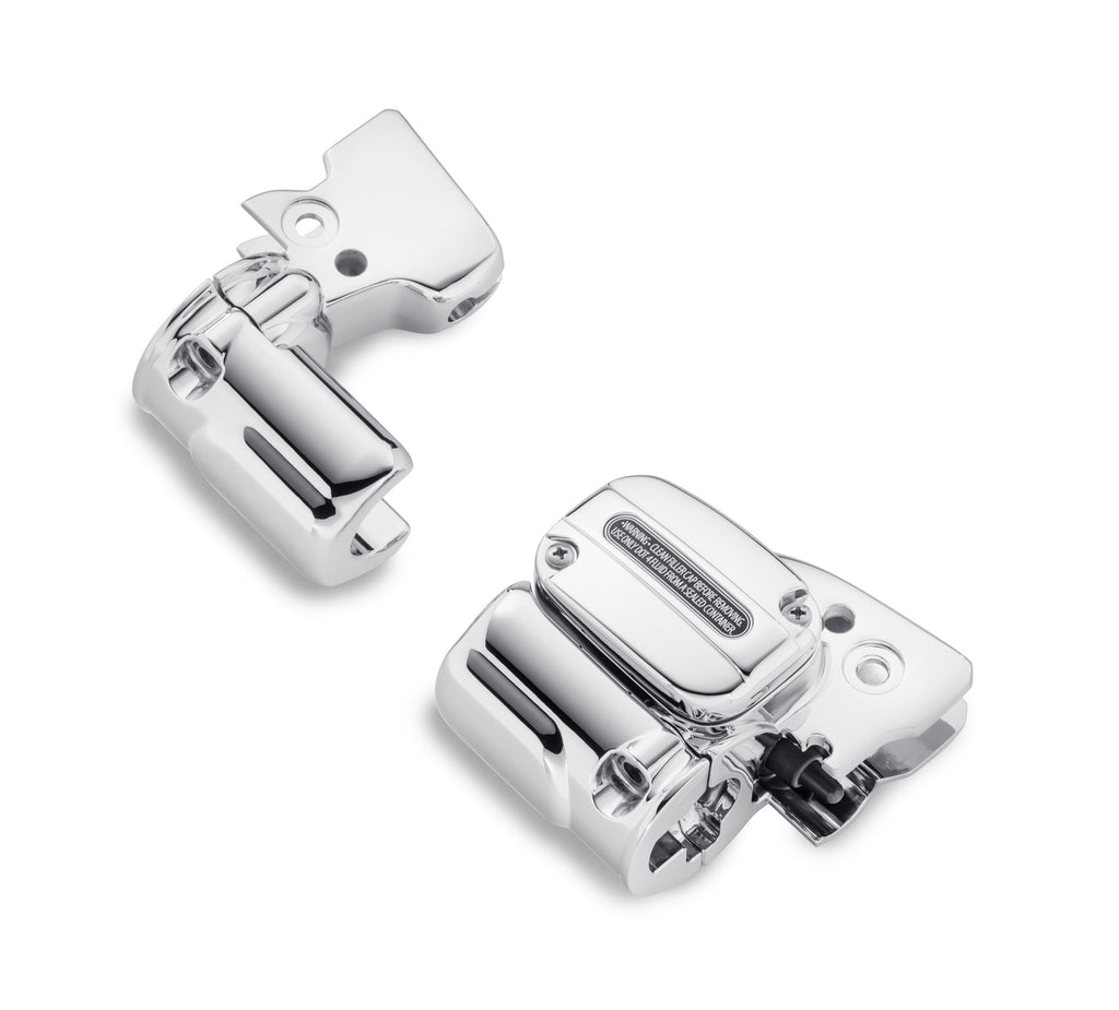 Chrome Clutch Bracket & Master Cylinder Reservoir Kit