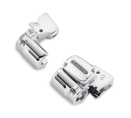 Chrome Clutch Bracket & Master Cylinder Reservoir Kit