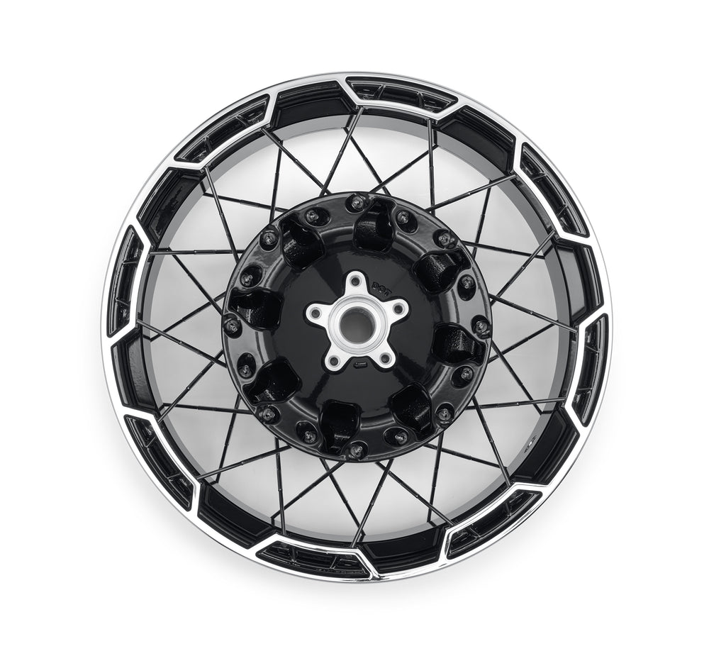 Combo Cast Laced 21 In. Front/18 In. Rear Wheel Kit