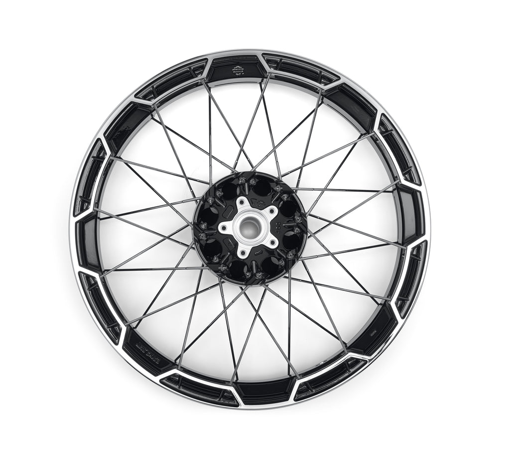 Combo Cast Laced 21 In. Front/18 In. Rear Wheel Kit