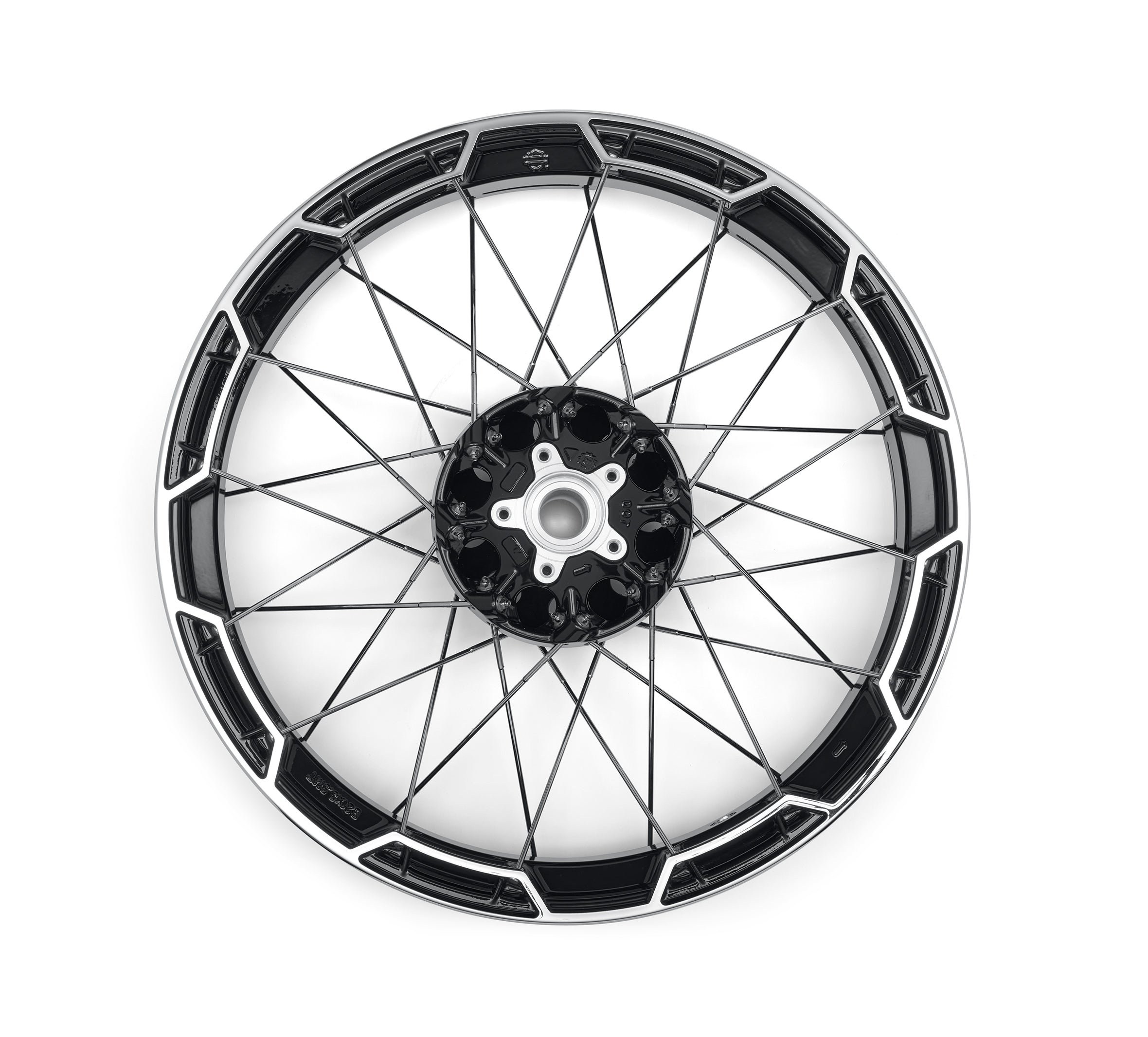 Combo Cast Laced 21 In. Front/18 In. Rear Wheel Kit