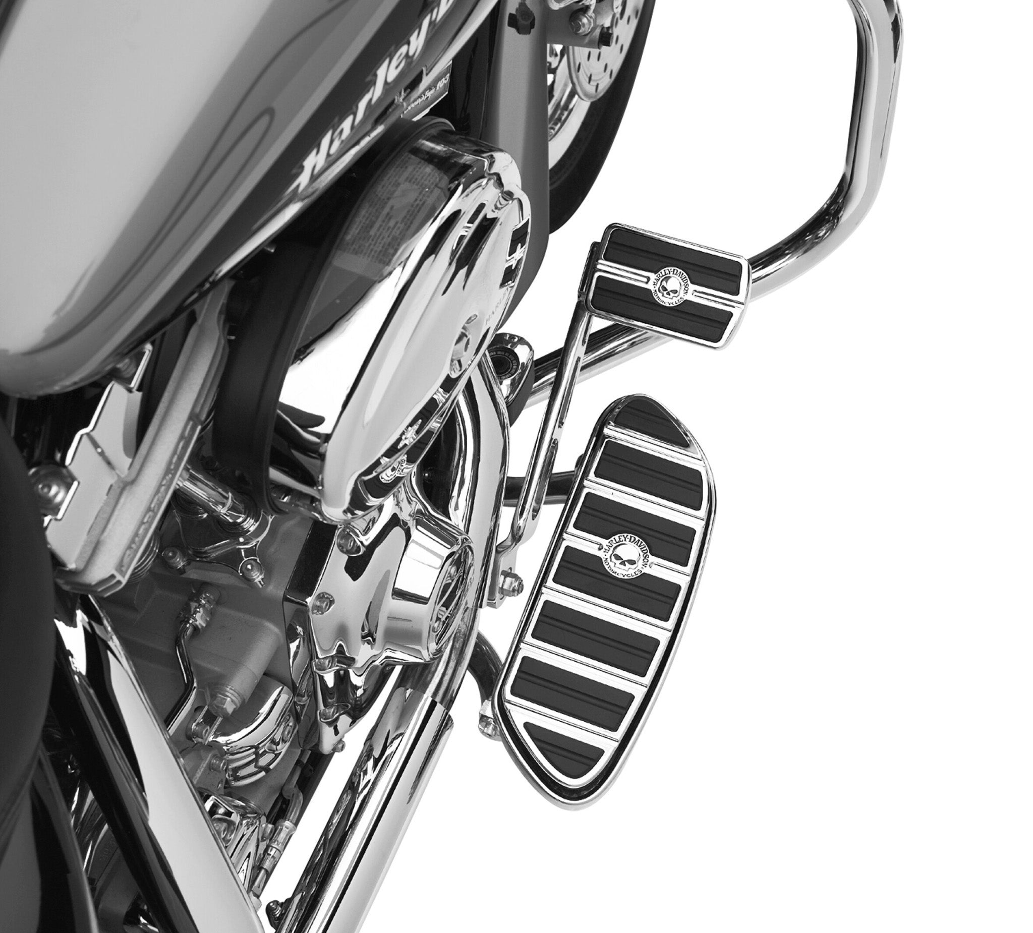 Willie G Skull Large Brake Pedal Pad
