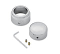 Rear Axle Nut Covers - Chrome