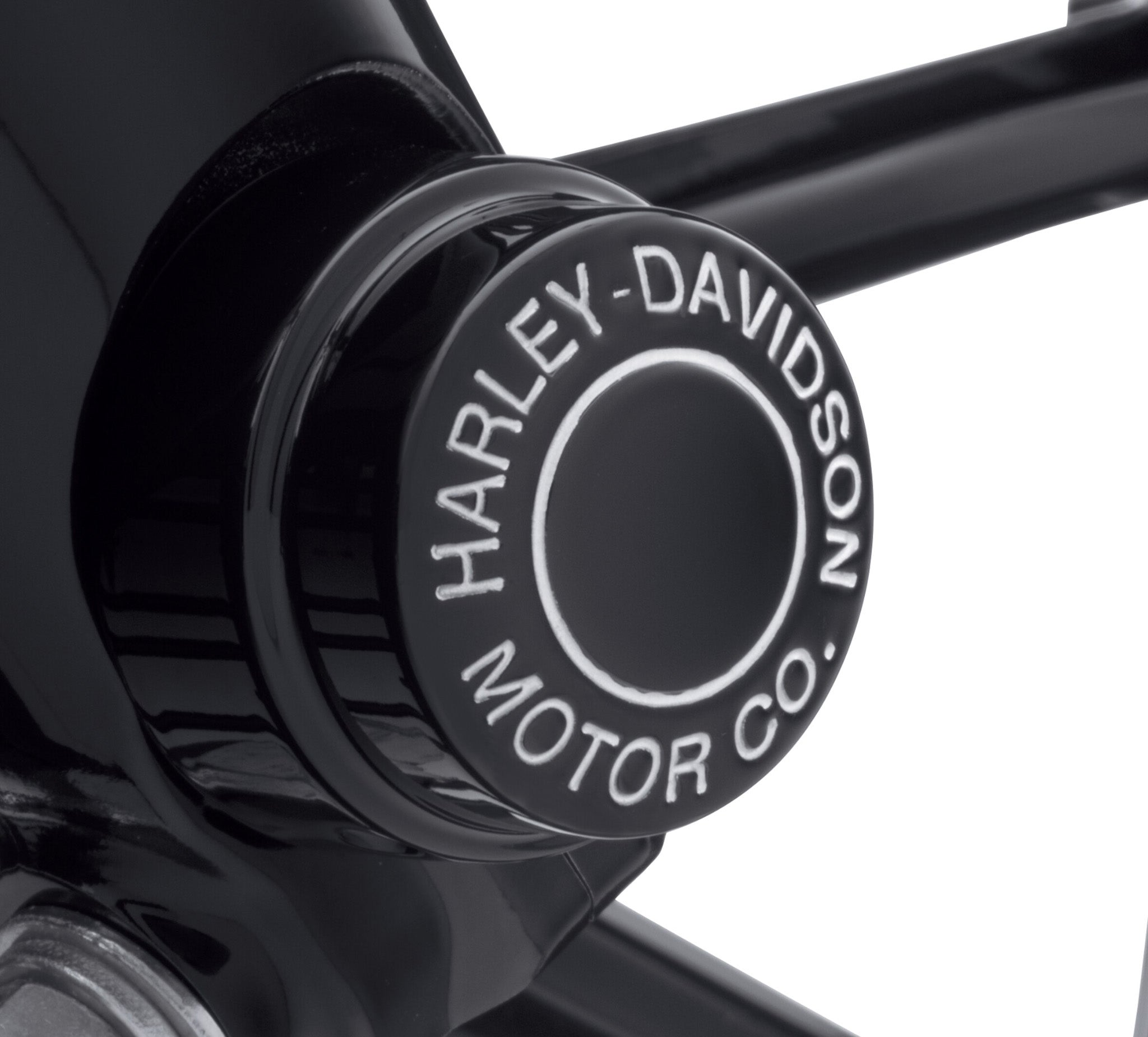 Harley-Davidson Motor Co. Front Axle Nut Covers