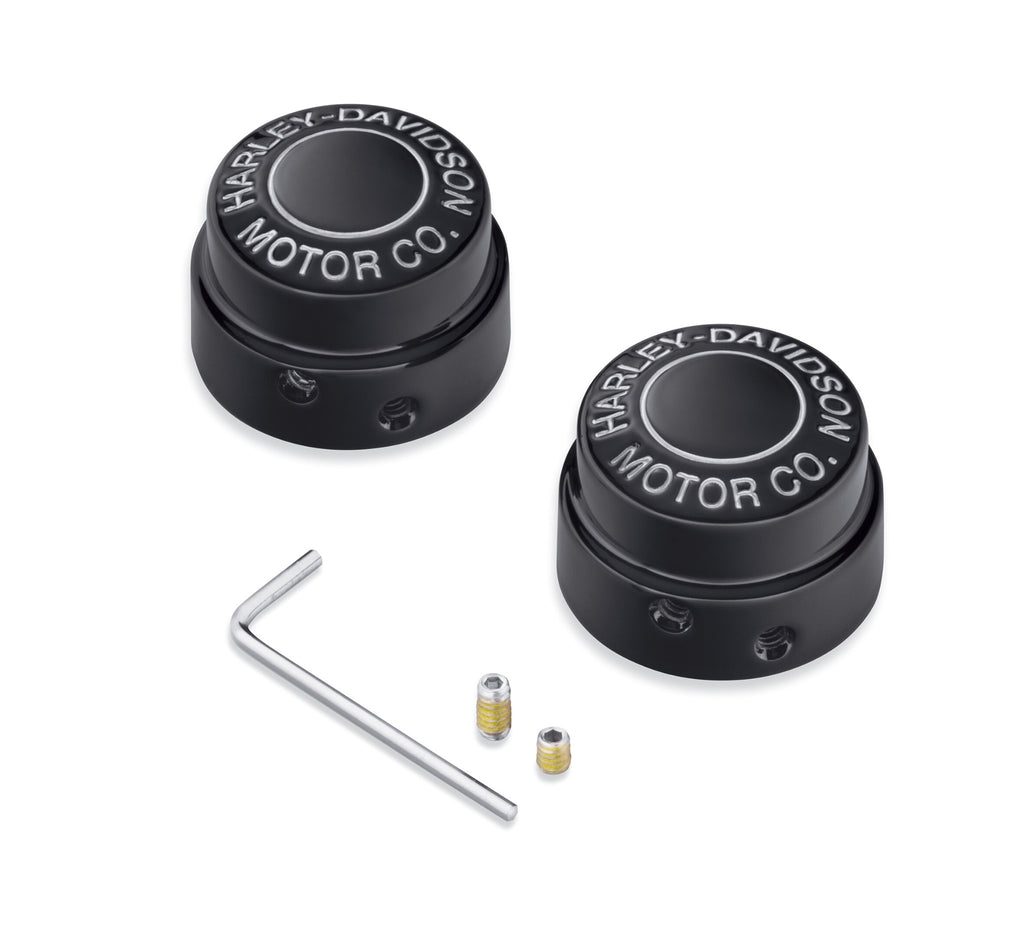 Harley-Davidson Motor Co. Front Axle Nut Covers