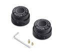 Harley-Davidson Motor Co. Front Axle Nut Covers