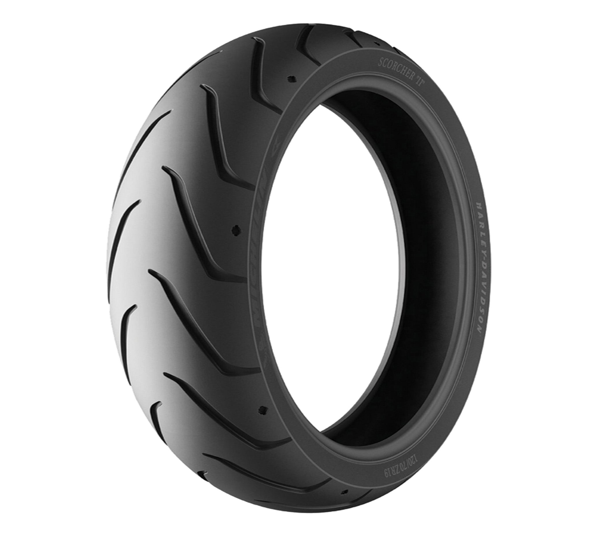 Michelin Scorcher Tire Series - 180/55ZR17 Blackwall - 17 in. Rear