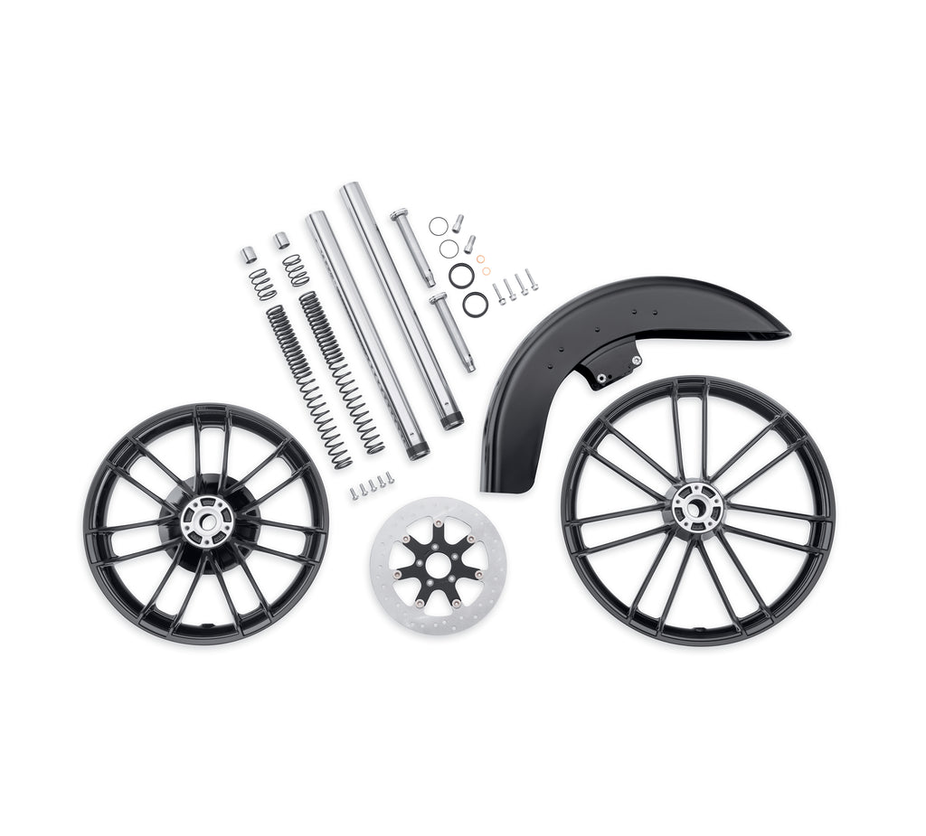 Knockout Custom Wheel Kit - Gloss Black