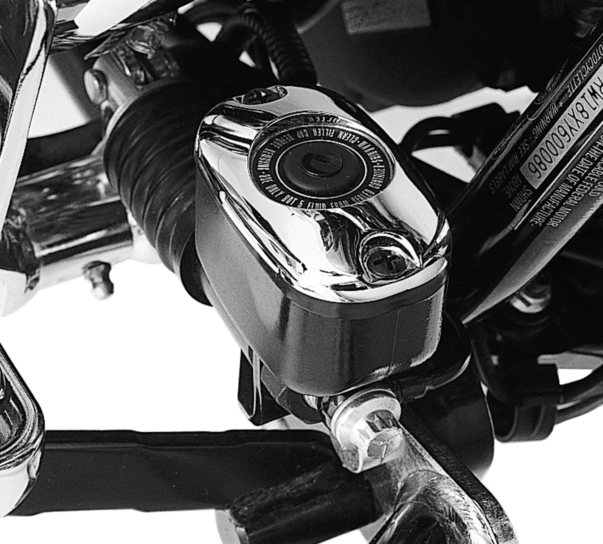Chrome Rear Master Cylinder Cover