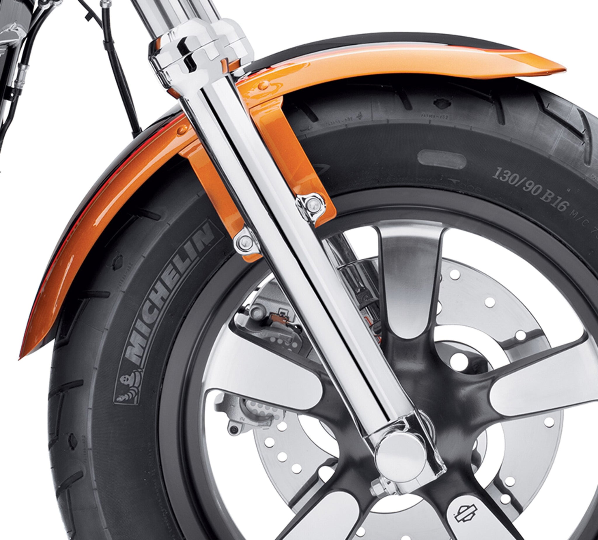 Chrome Lower Fork Sliders
