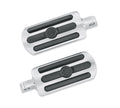 Chrome and Rubber Custom Footpegs