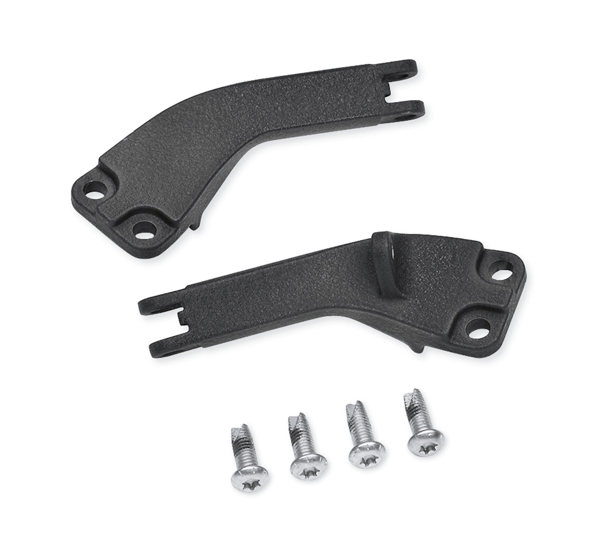 Wrinkle Black Passenger Footpeg Support Kit