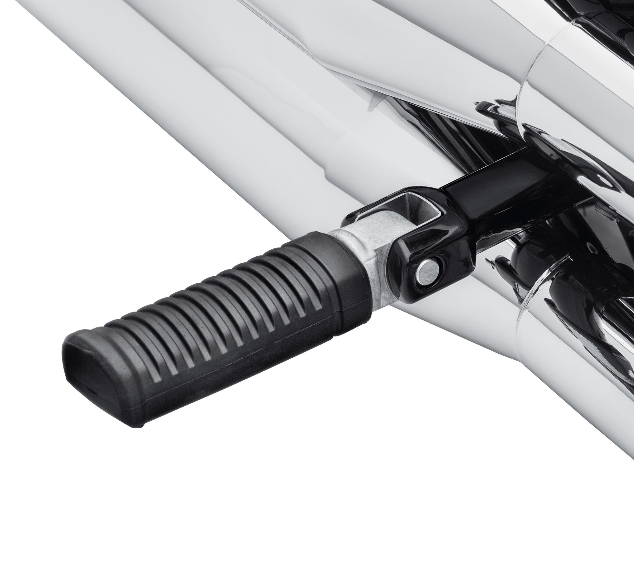 Passenger Footpeg Support Kit - Gloss Black
