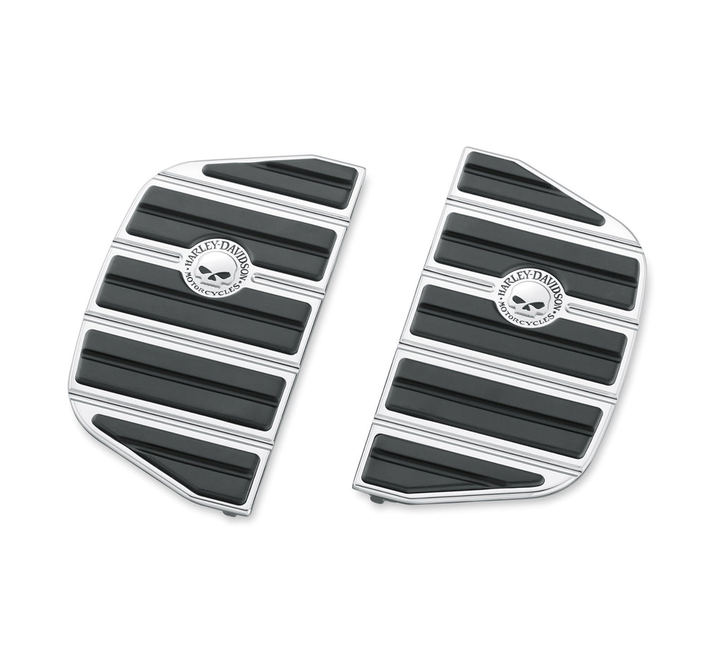 Willie G Skull Passenger Footboard Inserts