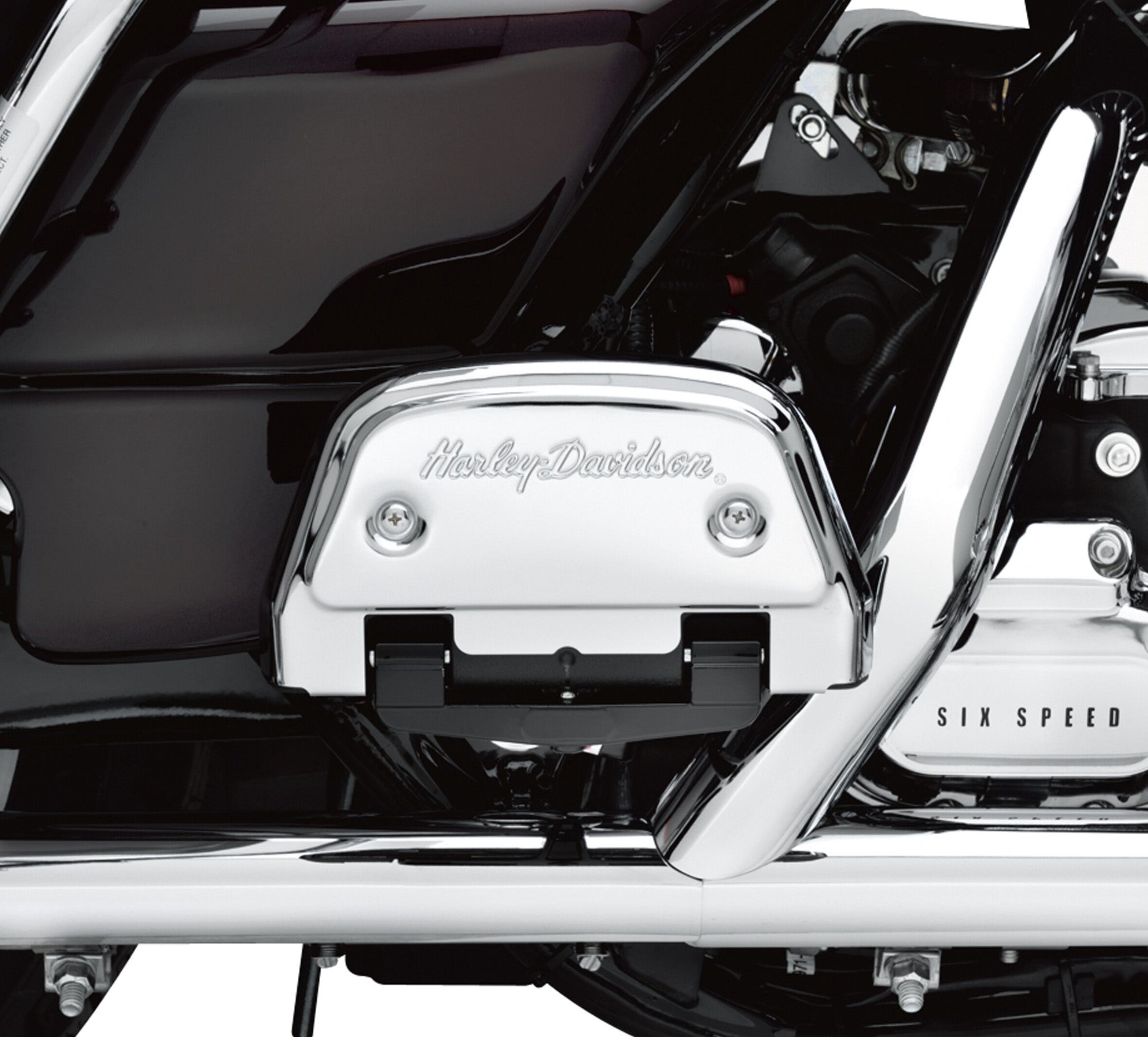 Harley-Davidson Script Passenger Footboard Covers