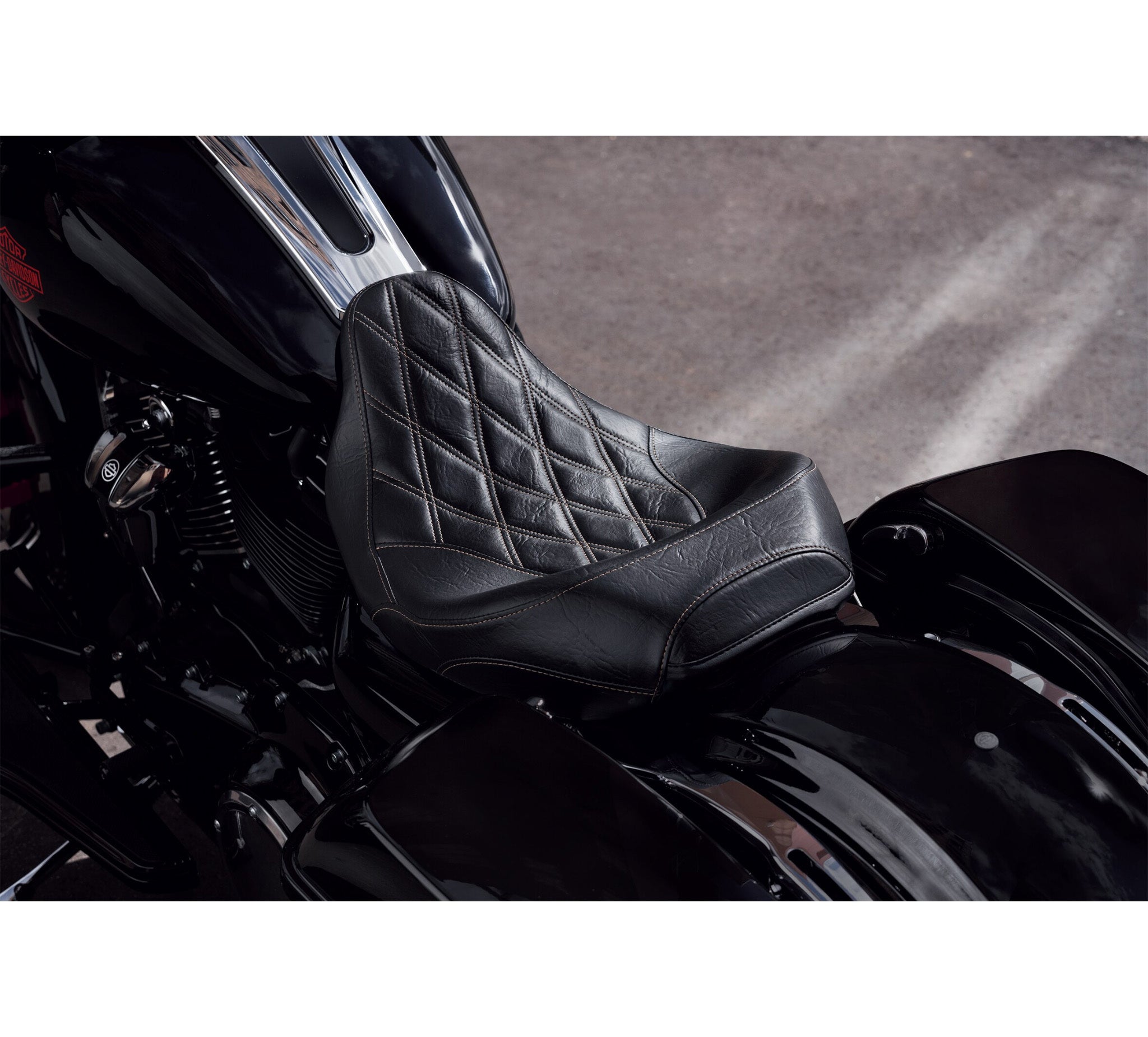 Low-Profile Solo Touring Seat