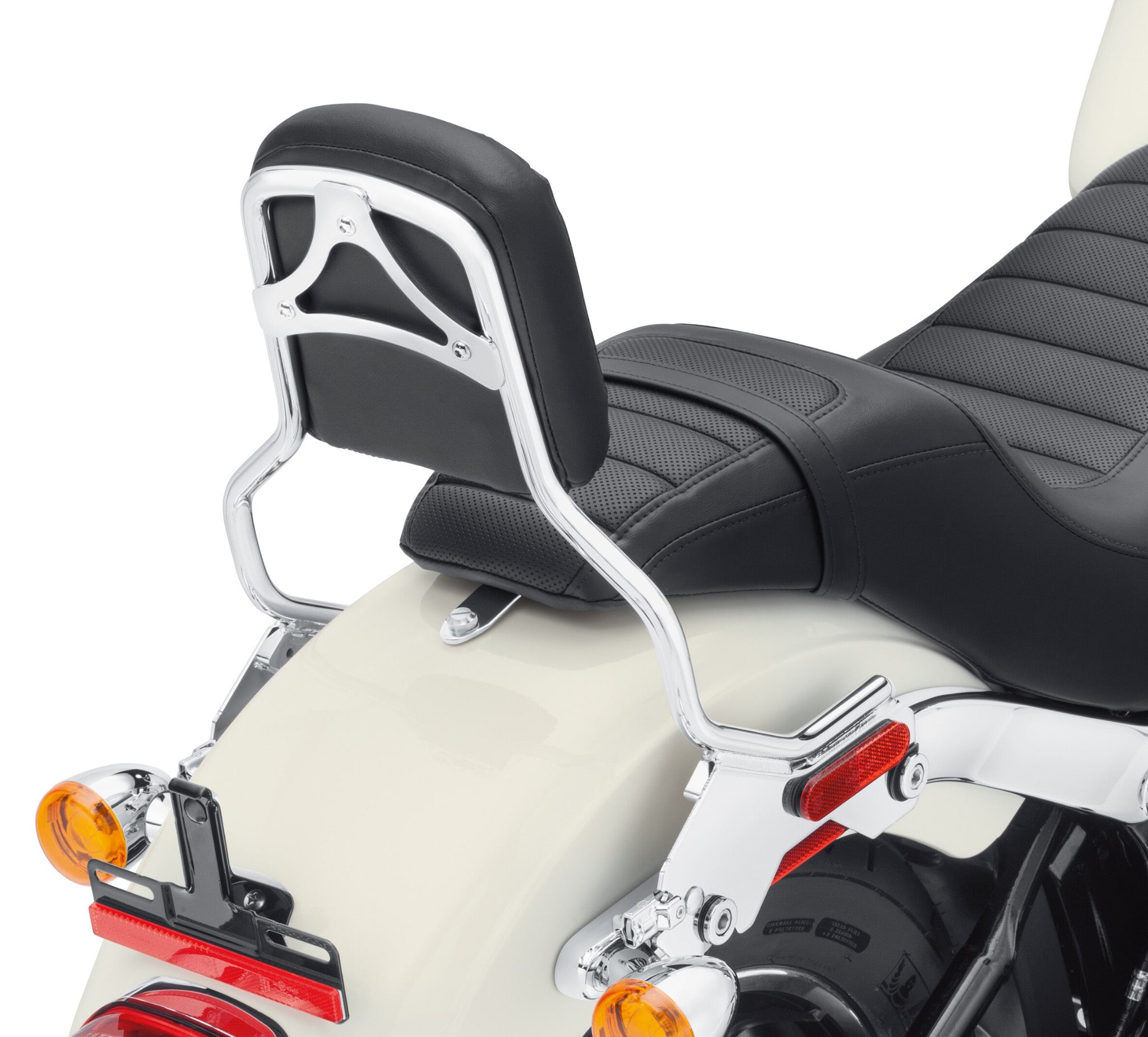 HoldFast Sissy Bar Upright - Standard Height - Chrome