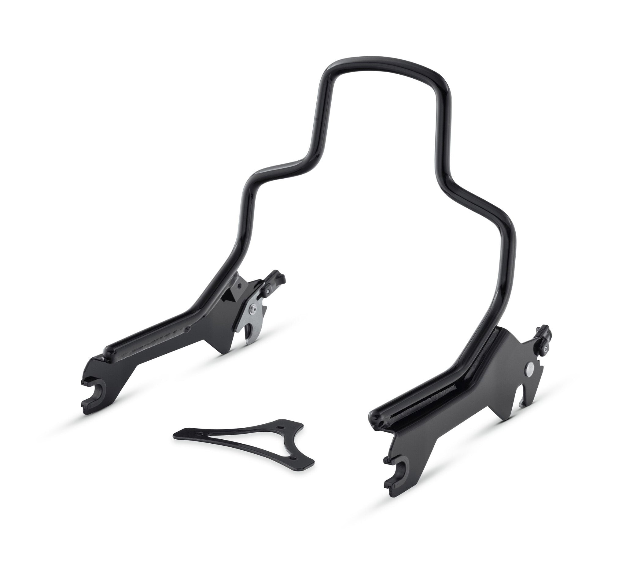 HoldFast Sissy Bar Upright - Short - Gloss Black