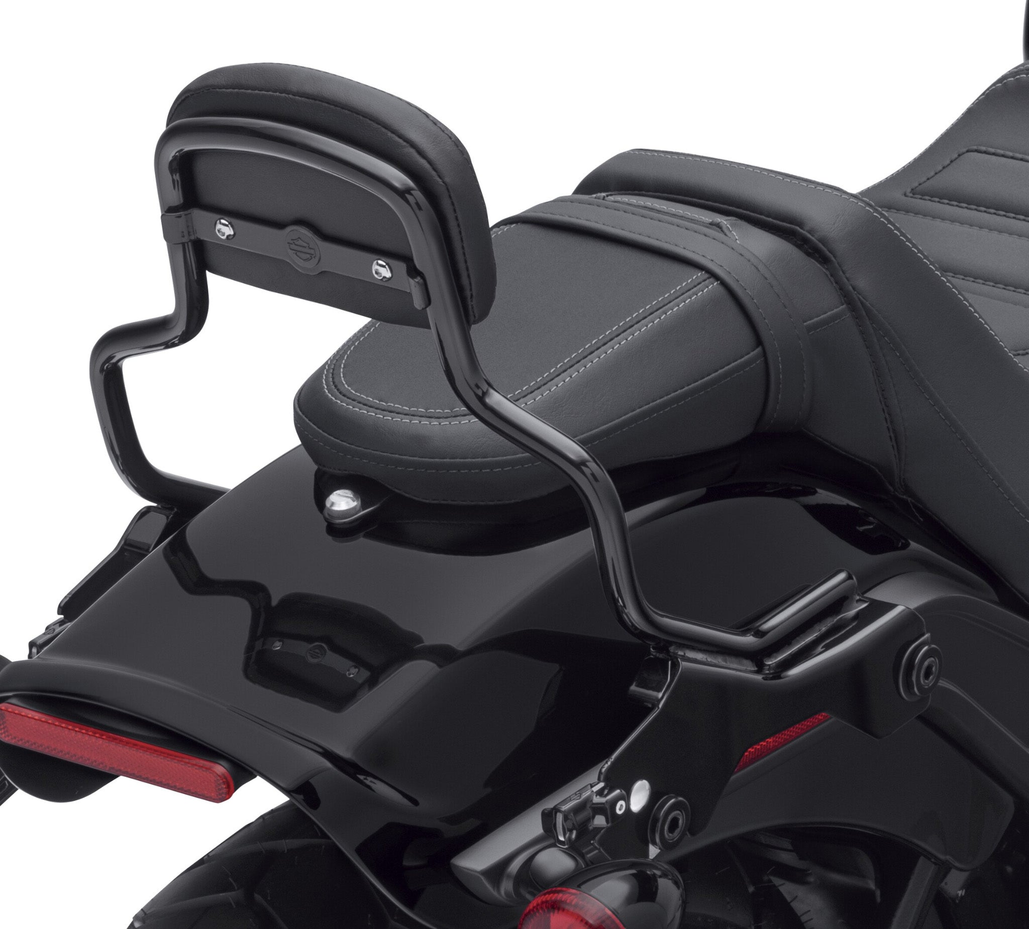 HoldFast Sissy Bar Upright - Short - Gloss Black