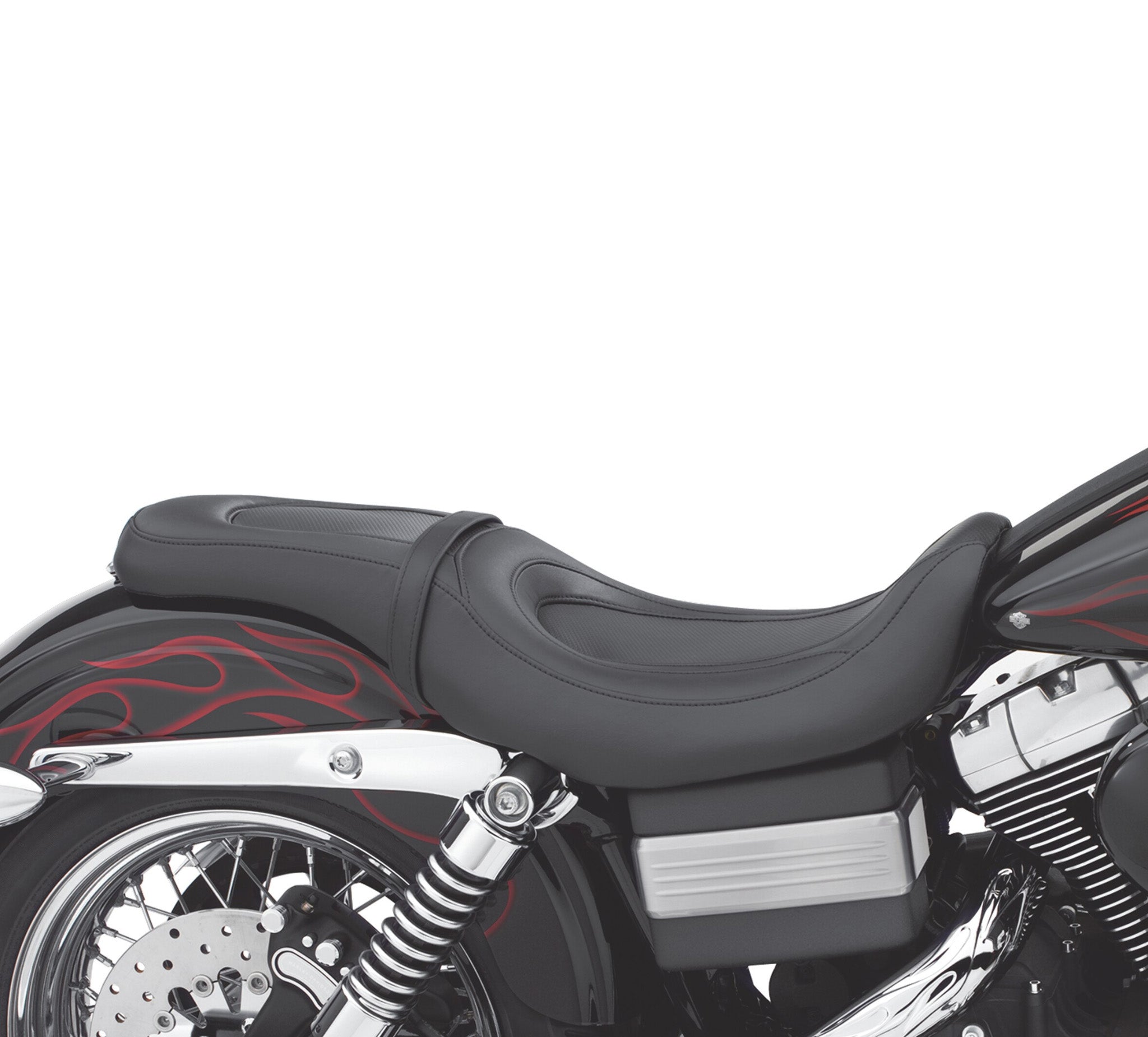 Low-Profile Leather Seat