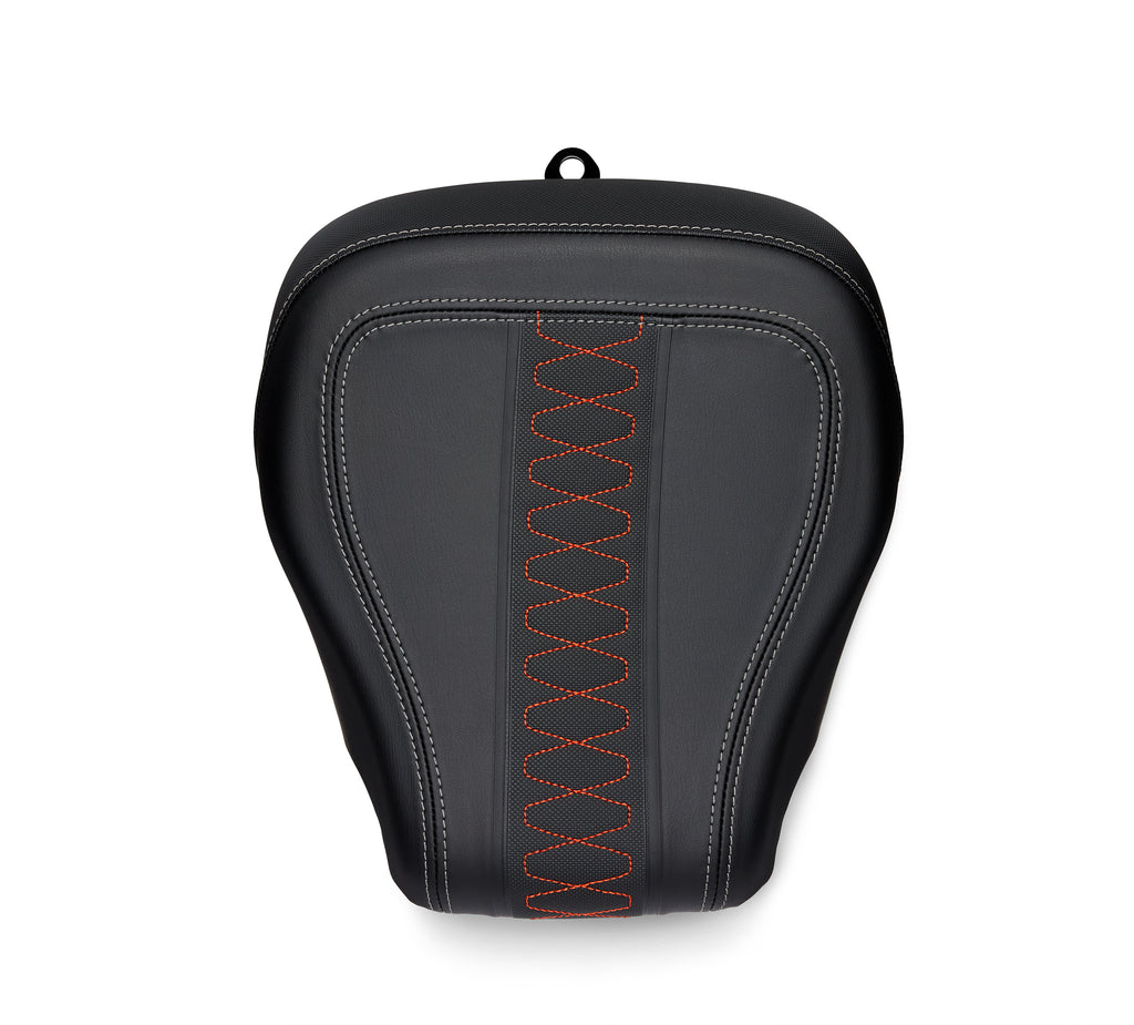 Low-Profile Passenger Pillion – Orange Stitch