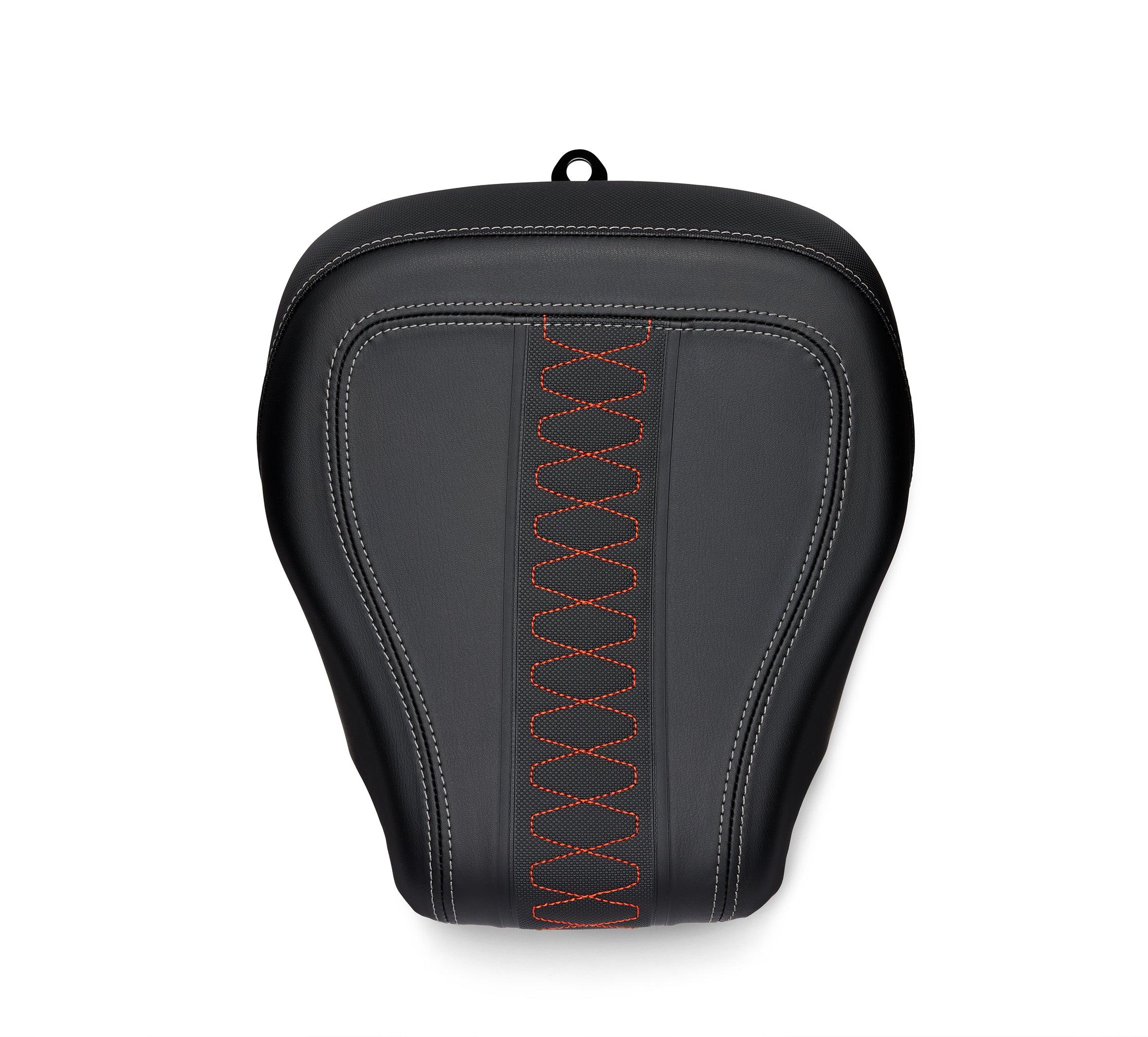Low-Profile Passenger Pillion – Orange Stitch