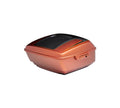 Color-Matched King Tour-Pak Luggage –  Whiskey Neat/Raven Metallic