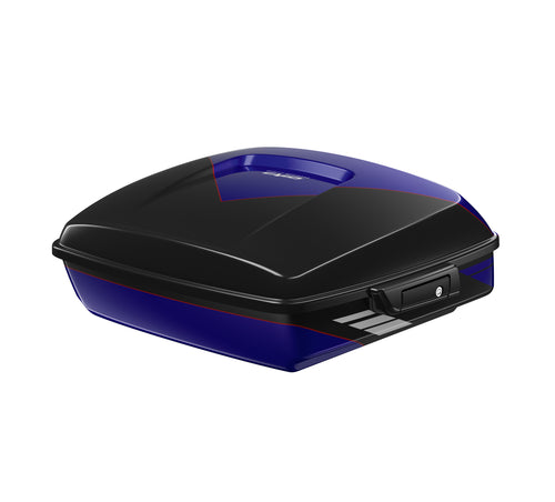 Chopped Tour-Pak Luggage - Blue Streak