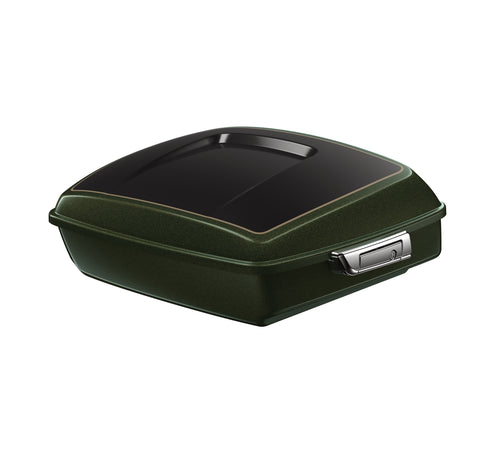 Chopped Tour-Pak Luggage - Olive Steel Metallic/Vivid Black