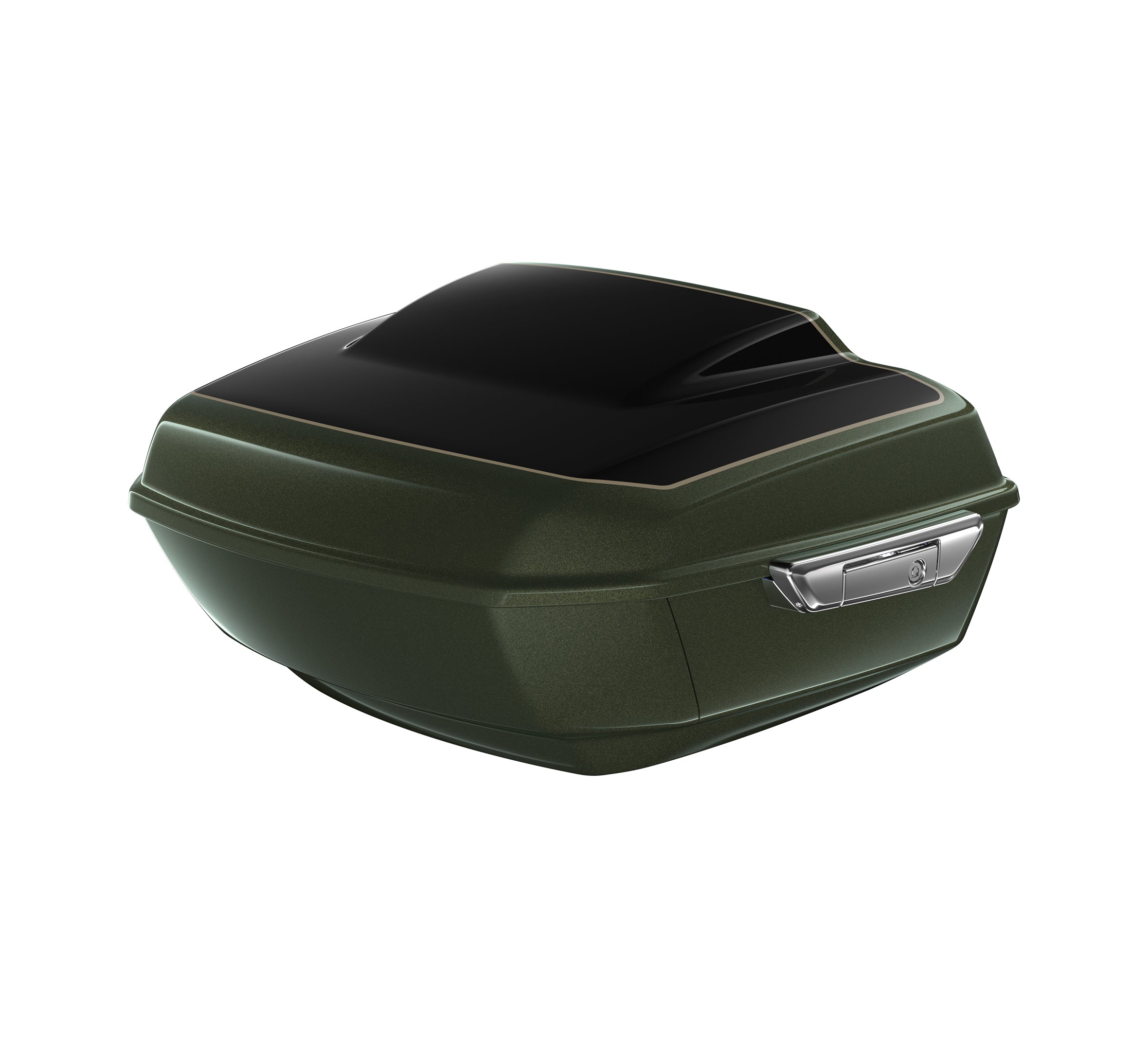 Grand Tour-Pak Luggage - Olive Steel Metallic/Vivid Black