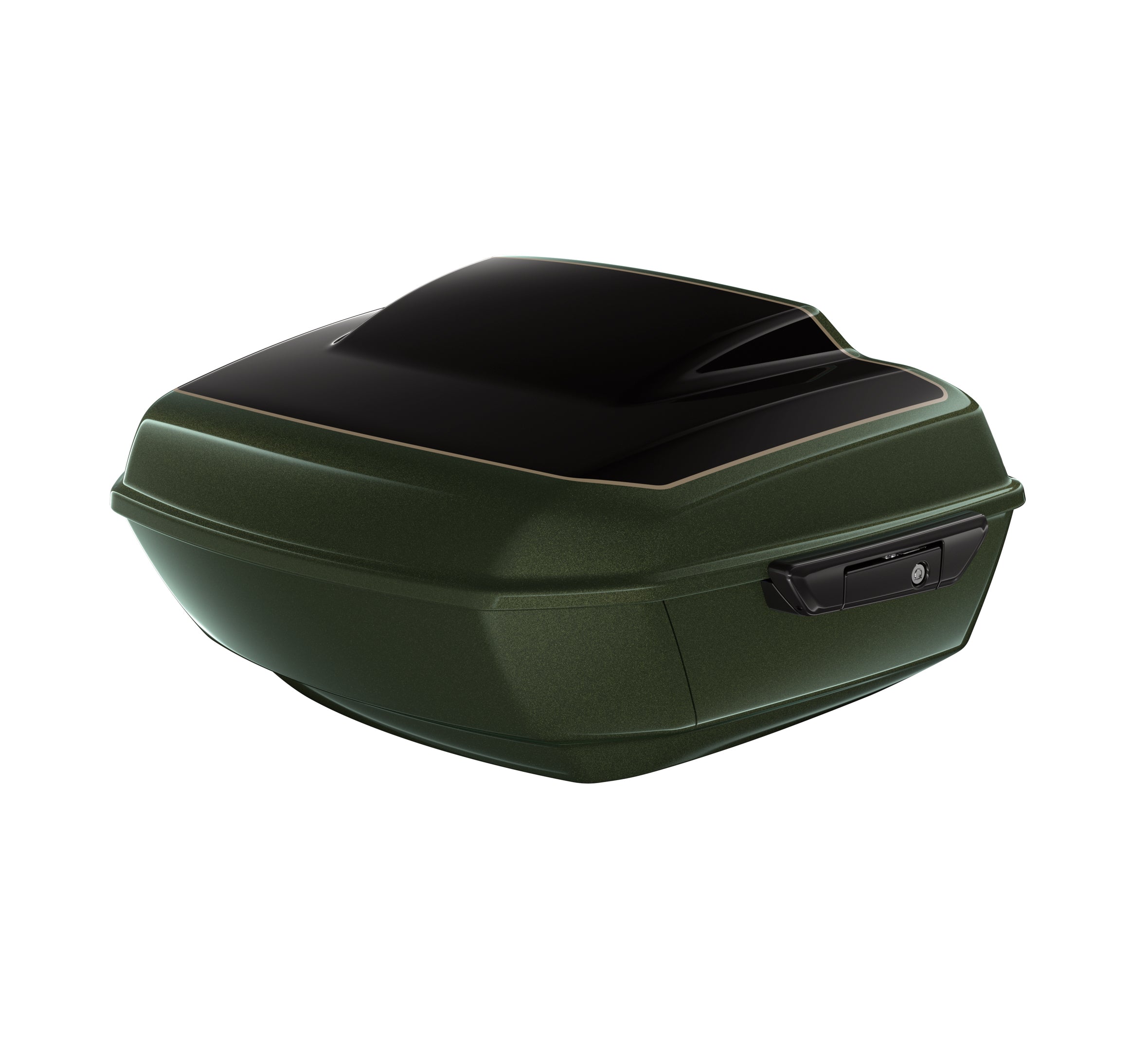 Grand Tour-Pak Luggage - Olive Steel Metallic/Vivid Black