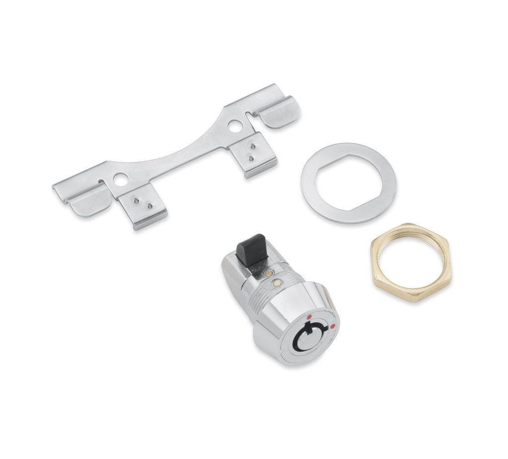 Push-Button Fuel Tank Console Door Release