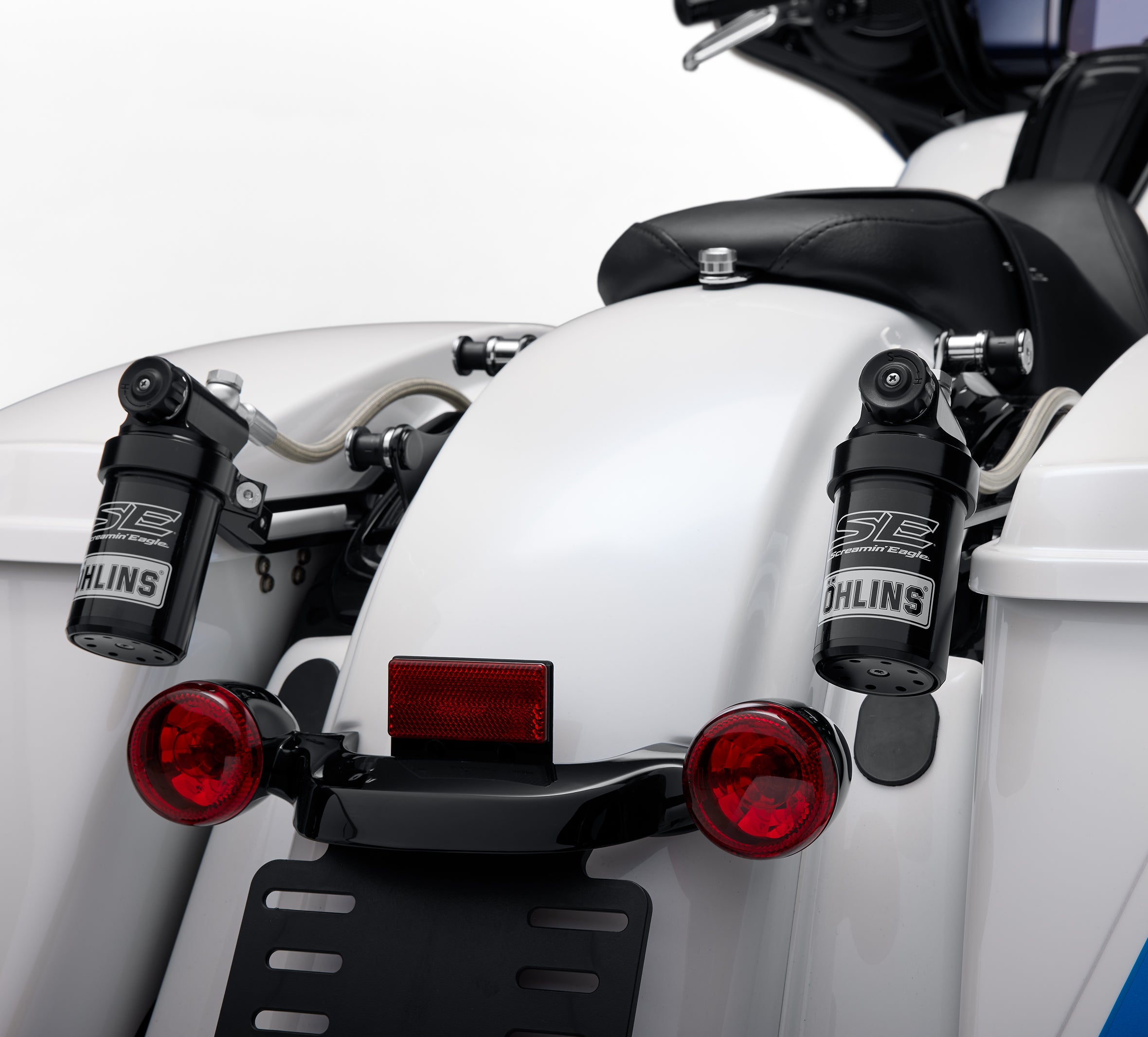 Screamin' Eagle/Öhlins Remote Reservoir Rear Shocks