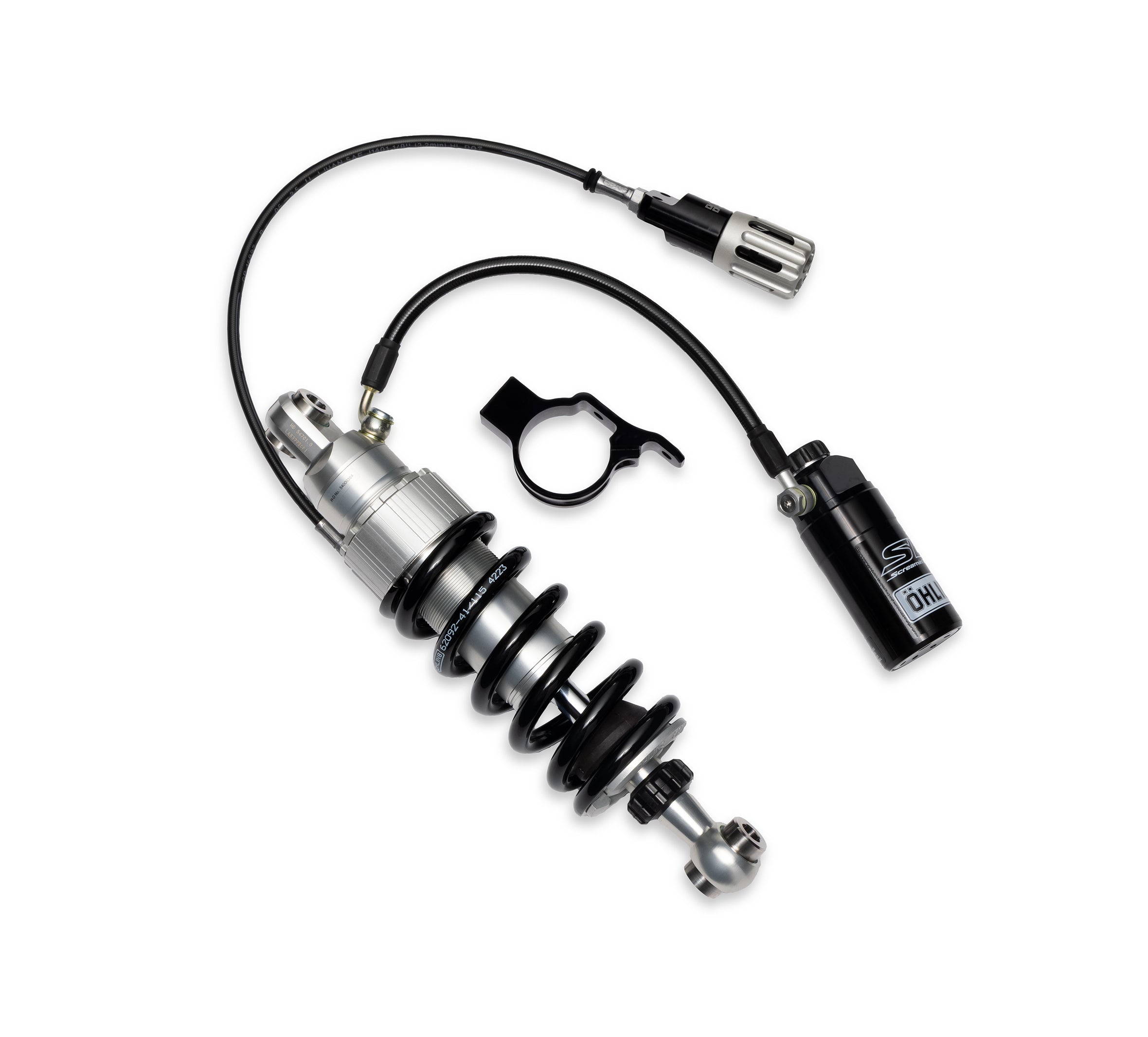 Screamin' Eagle/Öhlins Remote Reservoir Rear Suspension